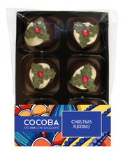 Load image into Gallery viewer, Cocoba Christmas Pudding Truffles
