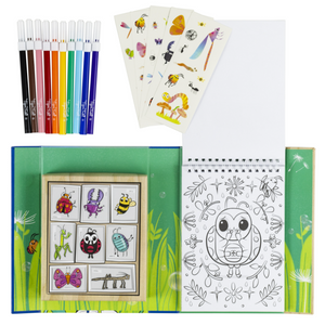 Colouring Set - Backyard Bugs