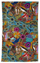 Load image into Gallery viewer, Indigenous Art Tea Towels - Various Designs
