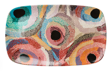Indigenous Art Ceramic Platter - Various Designs