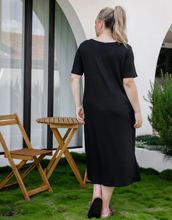 Load image into Gallery viewer, Harper Slip Dress - Black
