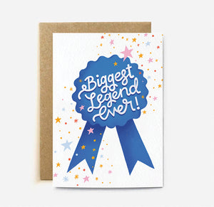 Biggest Legend Ever - Greeting Card