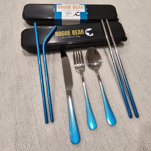 Travel Cutlery Set Assorted Colours