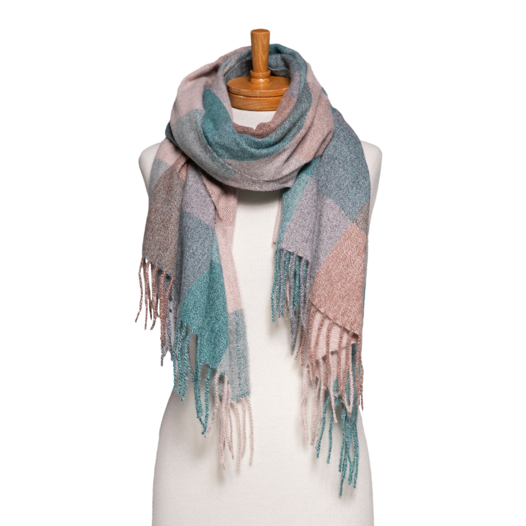 Autumn Checkered Scarf Assorted Colours