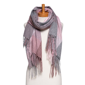 Autumn Checkered Scarf Assorted Colours