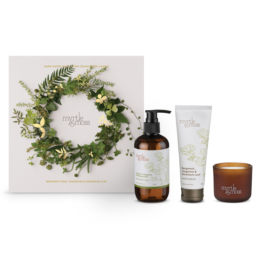Myrtle & Moss Wreath Trio