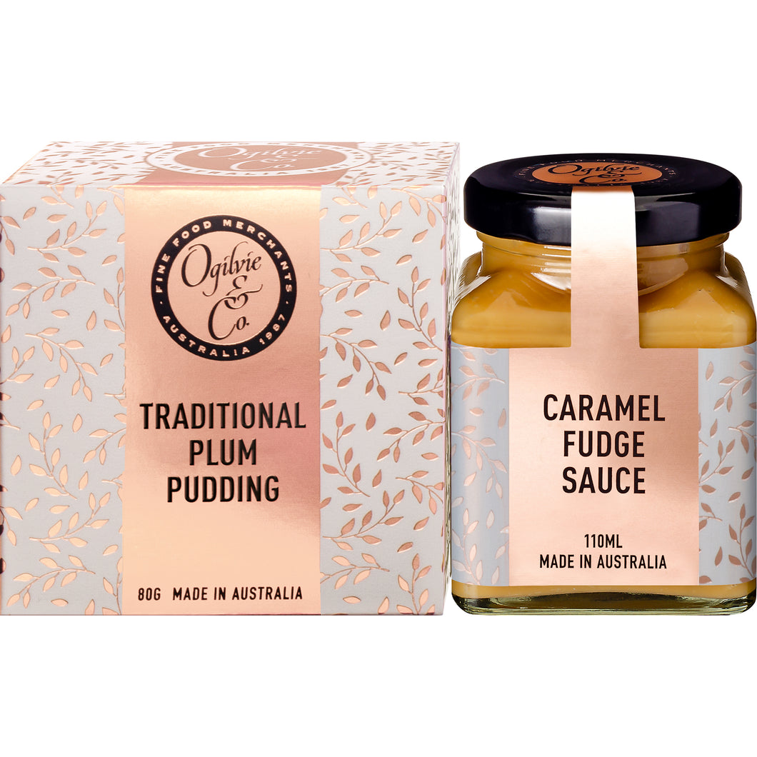 Plum Pudding & Caramel Sauce Gift Pack