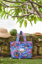 Load image into Gallery viewer, Tropical Fish Terry Beach Bag
