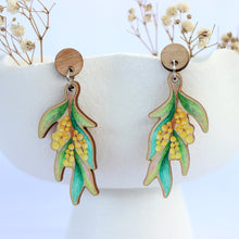 Load image into Gallery viewer, Stray Leaves Wooden Earrings - Various Designs
