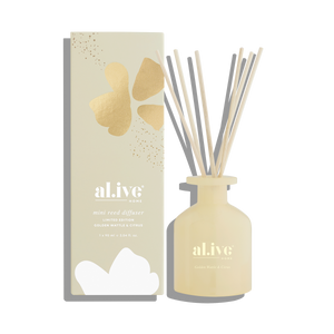 Mini Reed Diffuser - Golden Wattle & Citrus