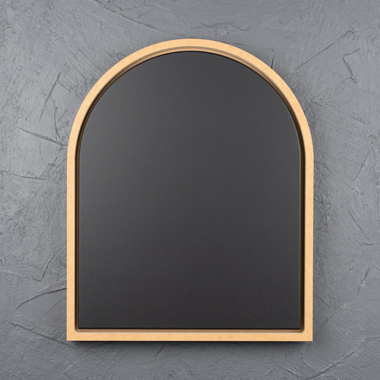 Arch Floating Frame with Primed Art Board