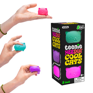 NeeDoh Cool Cats Teenie - 3 Pack