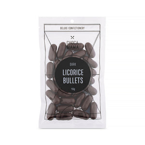 Dark Chocolate Licorice Bullets - 150g