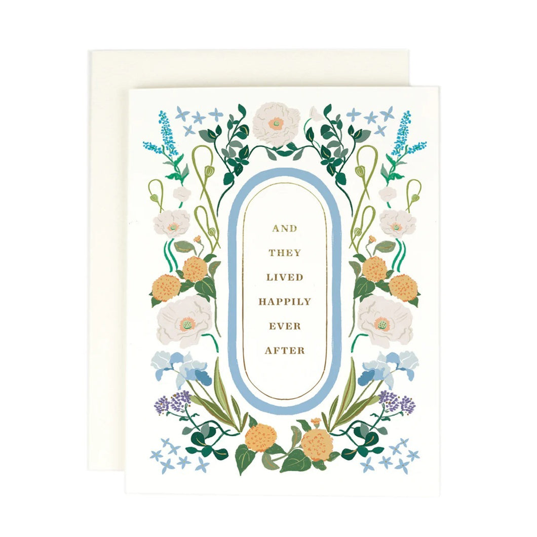 Floral Ever After - Greeting card