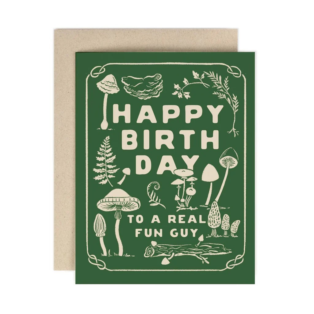 Fun Guy Birthday - Greeting card