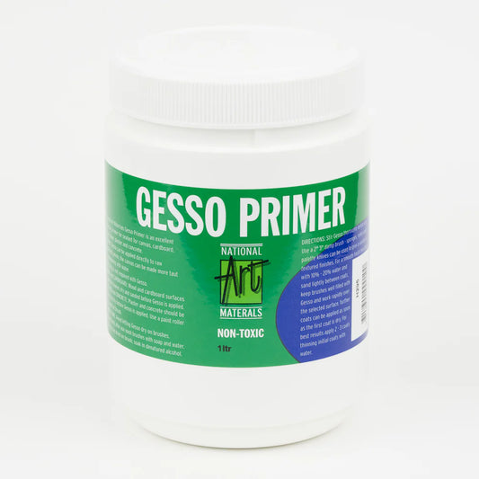 Gesso Primer - 500mls & 1ltr