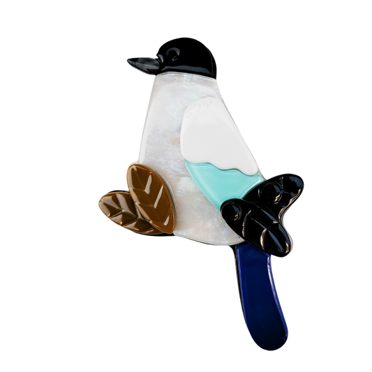 Iris Resin Brooch - assorted designs available