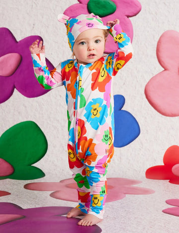 Hej Blomma! Long Sleeve Romper