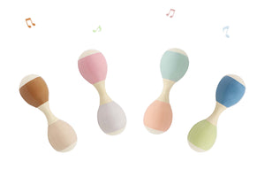 Mini Wooden Double Maracas