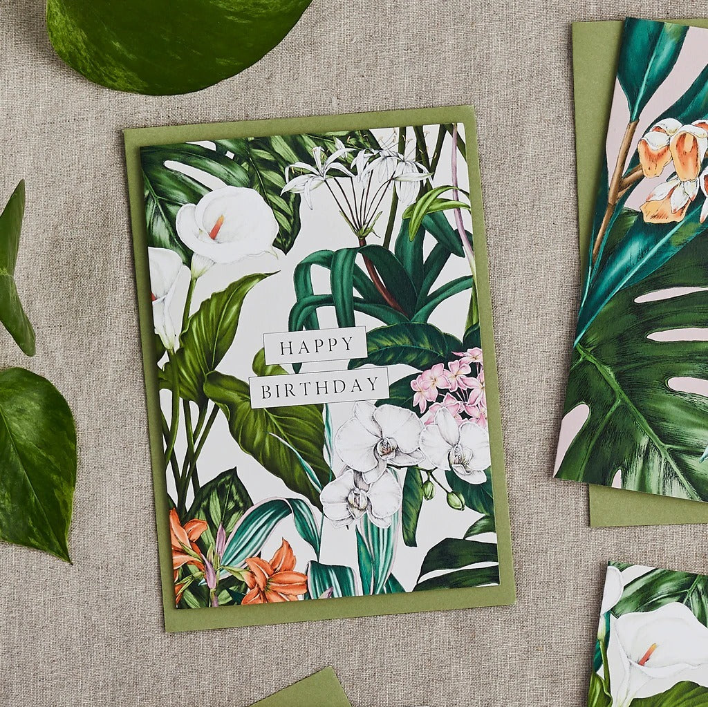 Palm House Tropics - Greeting Card