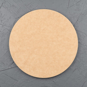 Unprimed Round Art Boards 2pack