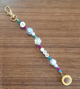 Beaded Key Ring Charm Accessories