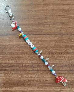 Beaded Key Ring Charm Accessories