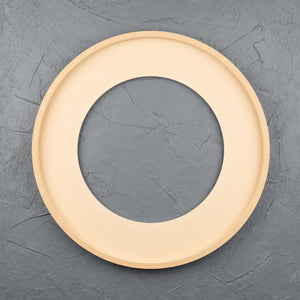 Round Floating Frame with Primed Art Board