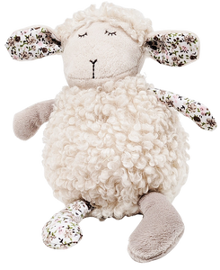 Sheep Rattle - White