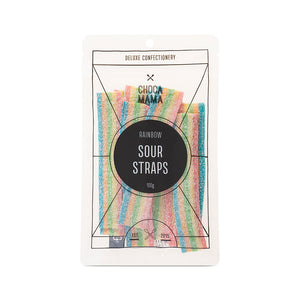 Rainbow Sour Straps - 100g