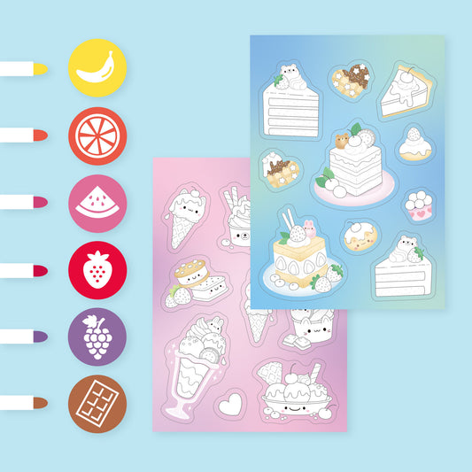 Stacks of Stickers - Dreamy Desserts