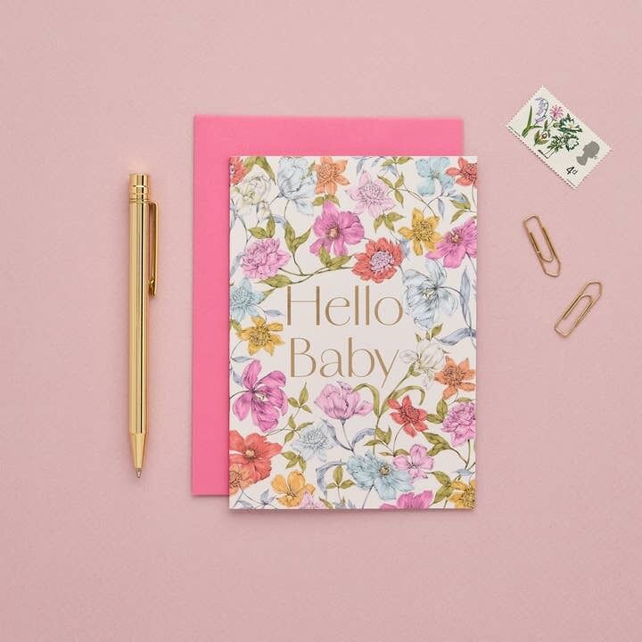 Sweet Sherbet - Hello Baby Card