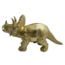 Load image into Gallery viewer, Triceratops Money Box - Gold Painted

