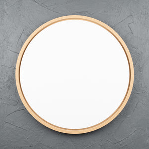 Round Floating Frame with Primed Art Board
