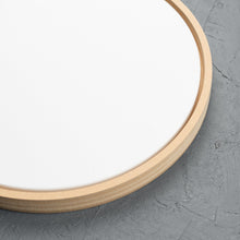 Load image into Gallery viewer, Round Floating Frame with Primed Art Board
