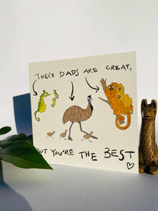 A Little Bit Feral Greeting Cards - 4 Designs