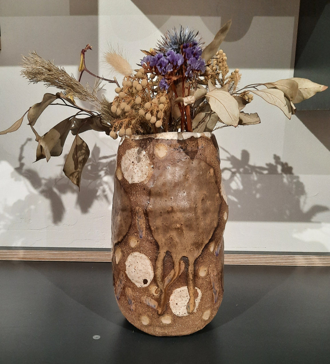 Handmade Organic Rustic Vase - Large/Natural