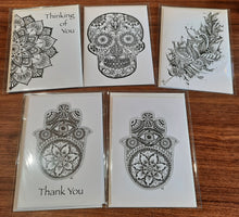 Load image into Gallery viewer, Mandala Greeting Card by Marika
