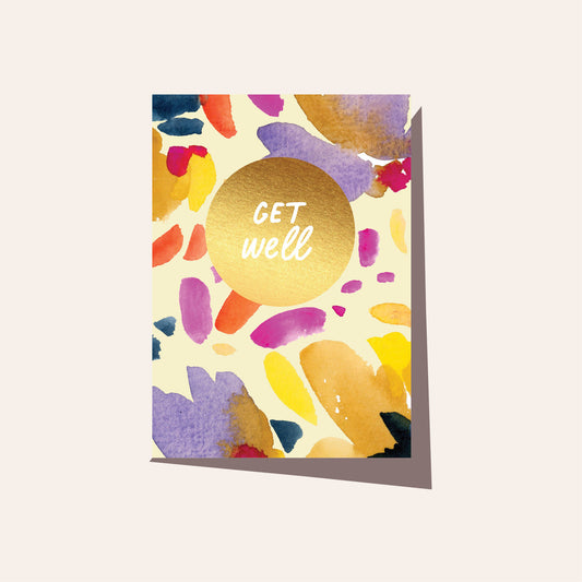 Floral Get Well - Card