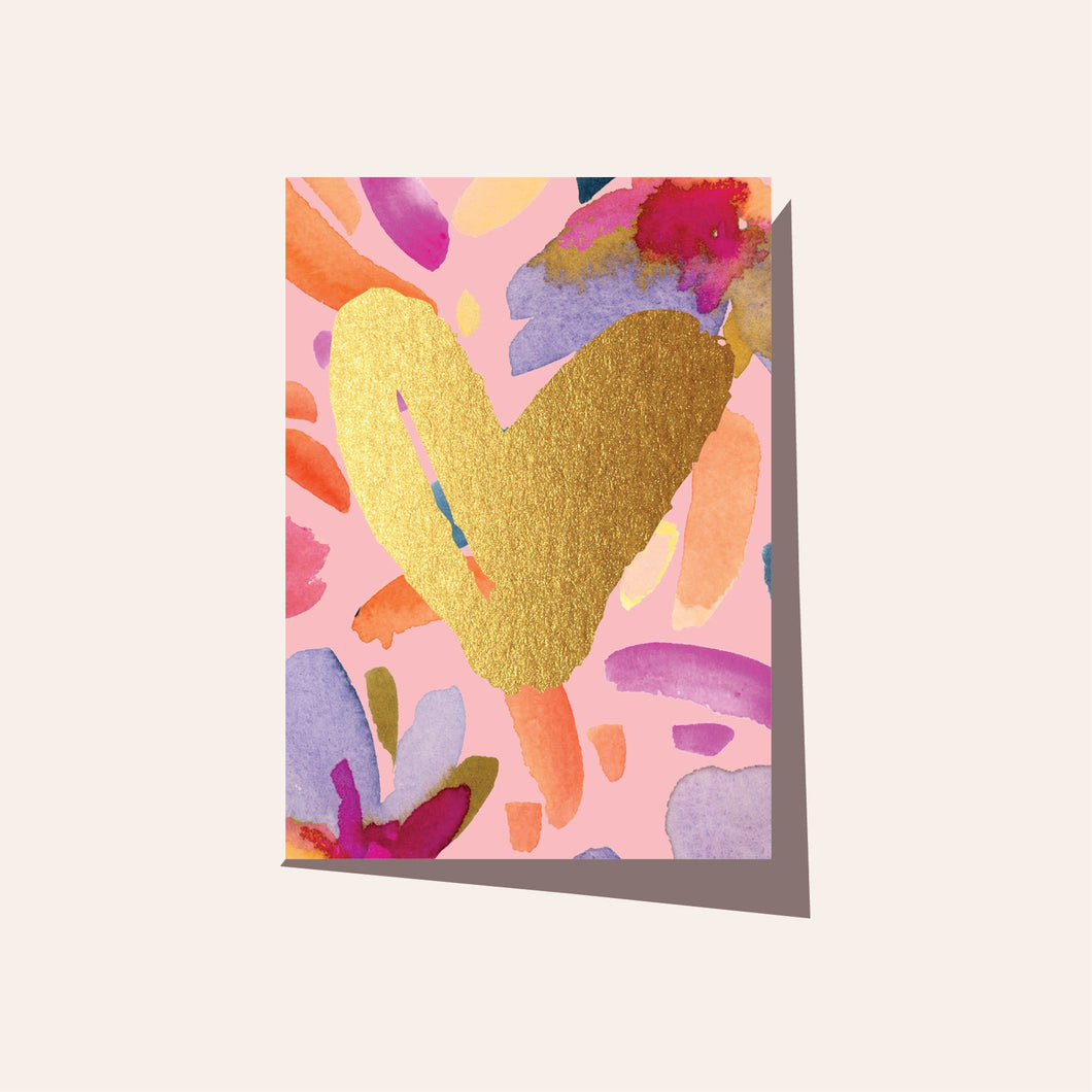 Floral Heart - Card