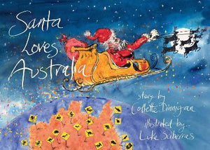 Santa Loves Australia - Hardback