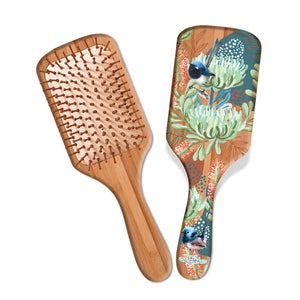 Lisa Pollock Bamboo Hairbrush - 4 Designs