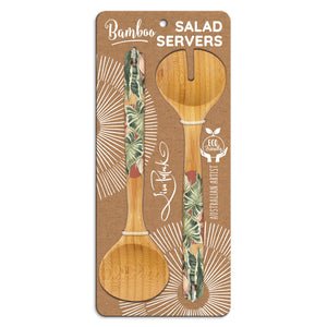 Lisa Pollock Bamboo Salad Servers