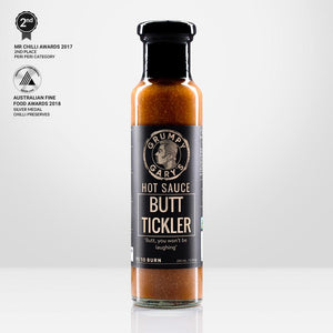 Butt Tickler Hot Sauce by Grumpy Gary