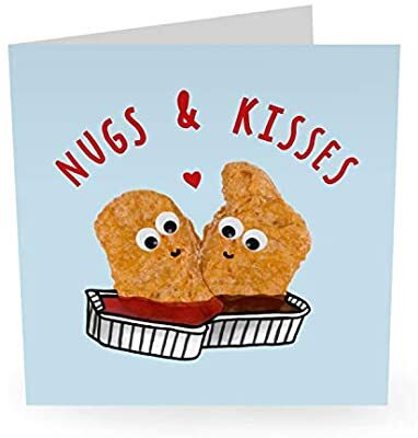 Nugs & Kisses - Greeting card