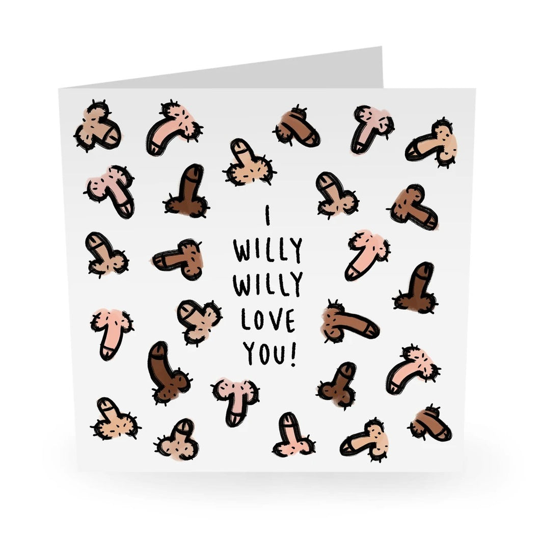 I Willy Love You - Card