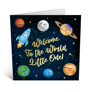 Welcome to the World Little One - Greeting Card