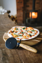 Load image into Gallery viewer, Gentleman&#39;s Hardware Pizza Cutter &amp; Serving Board
