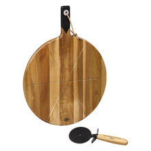 Load image into Gallery viewer, Gentleman&#39;s Hardware Pizza Cutter &amp; Serving Board
