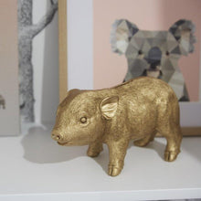 Load image into Gallery viewer, Pig Money Box - Gold
